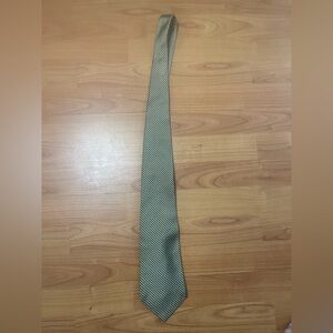 Lauren Ralph Lauren Men's Tie Multicolor Geometric Silk Vintage Hand Finished